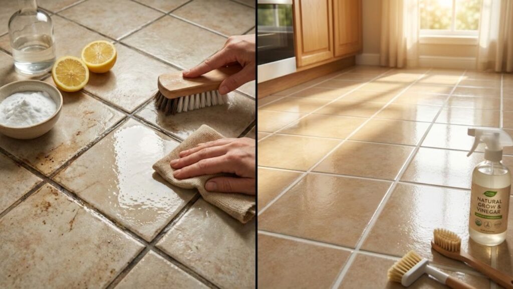 Restore Shine to Dirty Tiles
